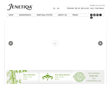Tablet Screenshot of jenetiqa.com